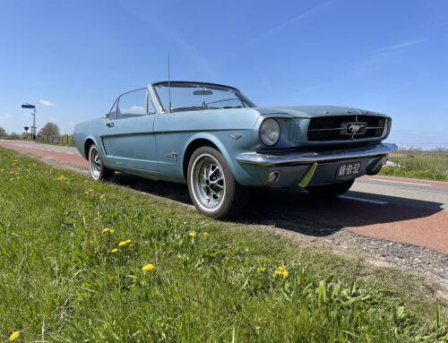 FORD MUSTANG CONVERTIBLE | 1965 | BLAUW